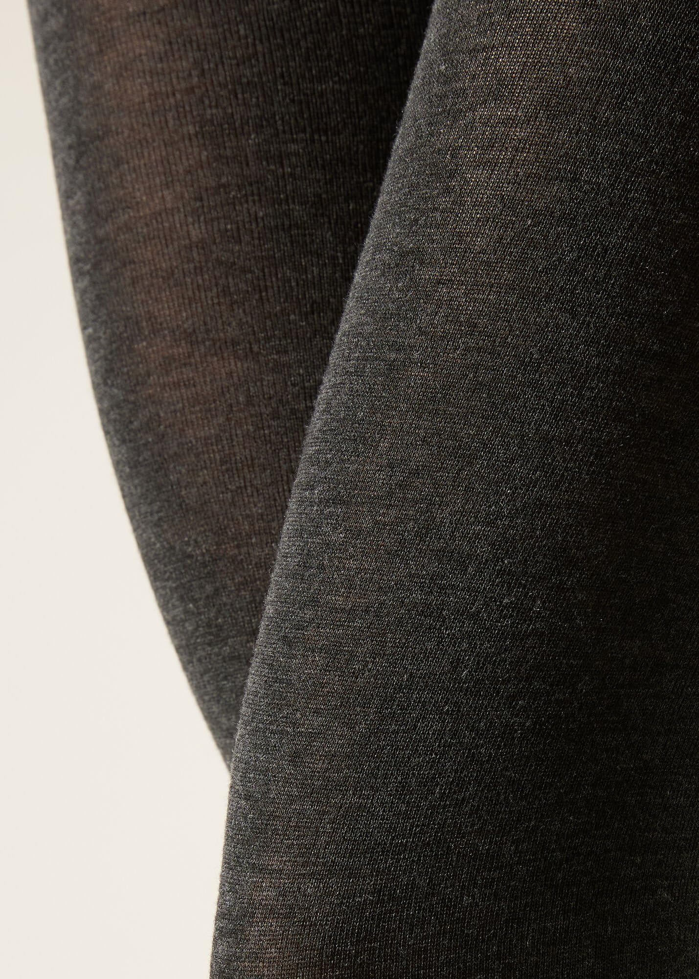 CALZEDONIA Woman's Soft Modal and Cashmere Blend Tights in Grey, Size M - Medaid International