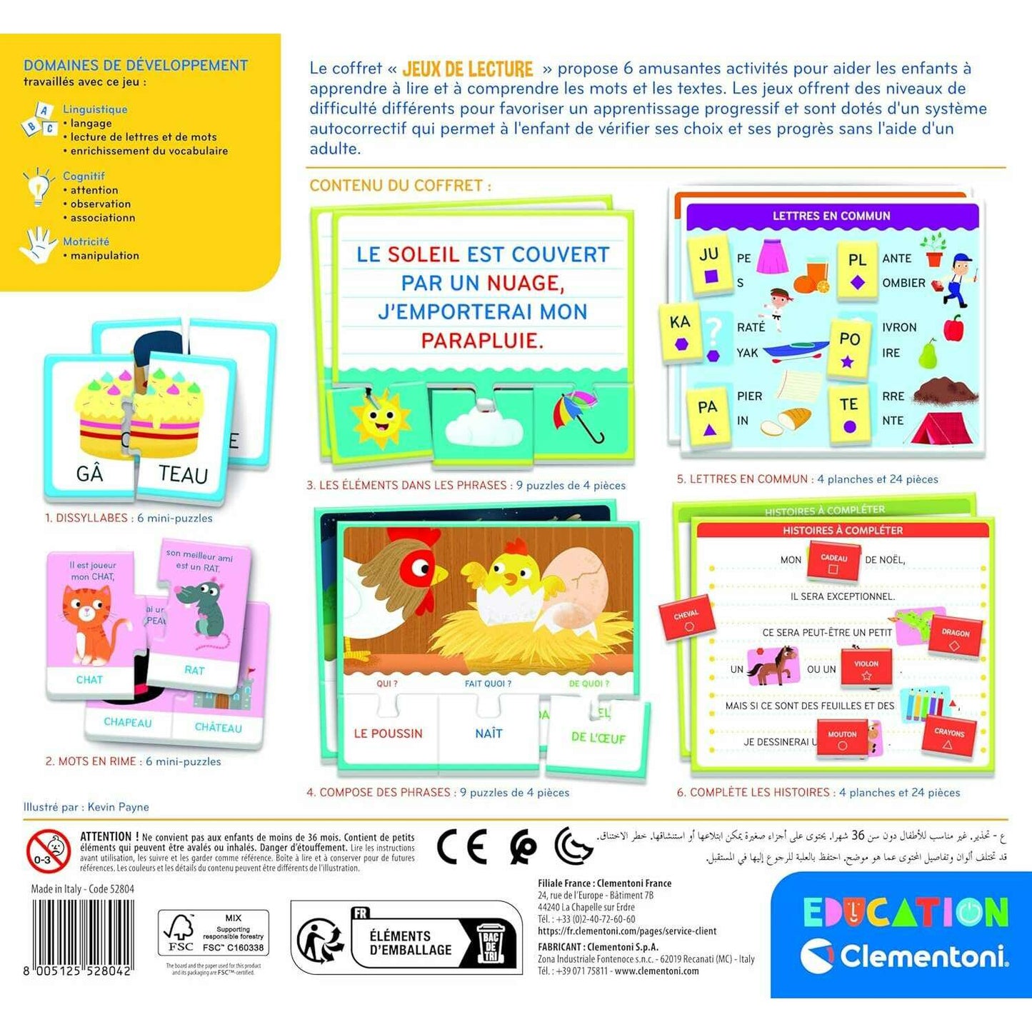 Jeux de Lecture - Medaid International
