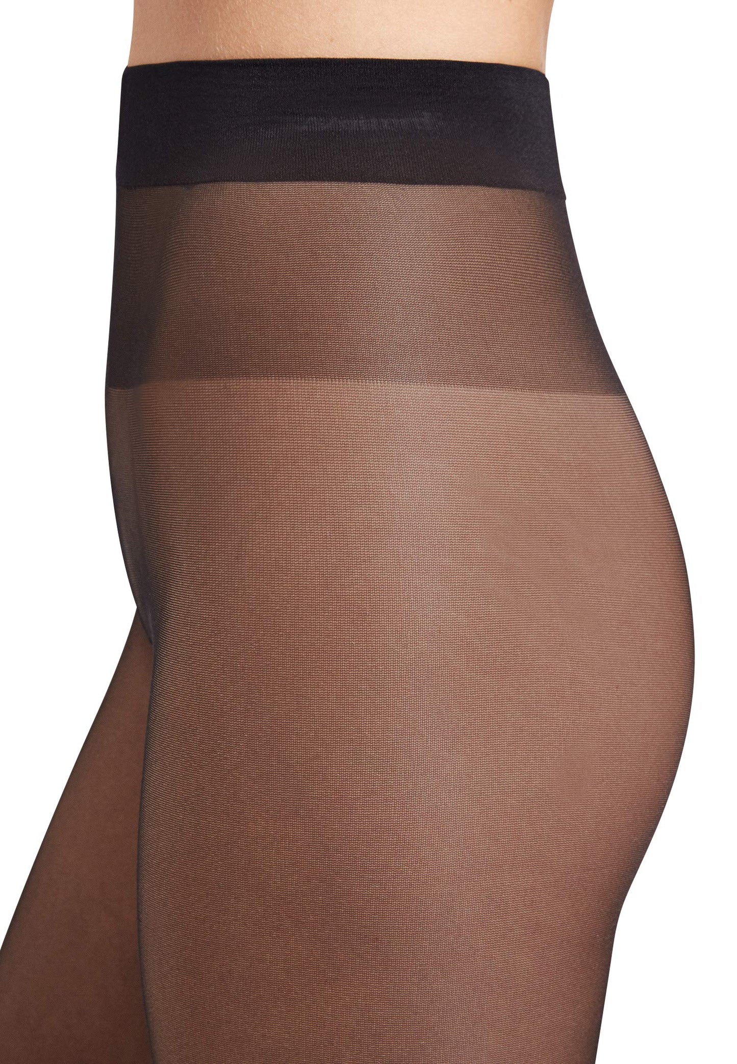 Wolford Women's Satin Touch 20 Tights Set (3 Units), Black, X-Large - Medaid International