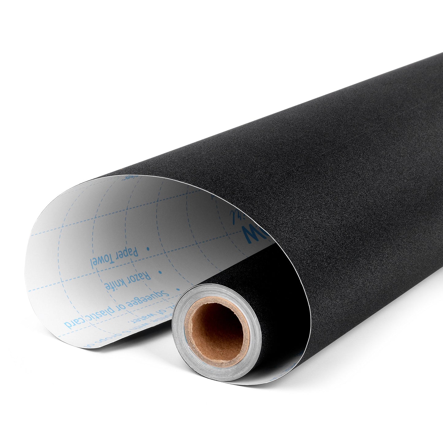 Total Blackout Window Film: 100% Light Blocking Film with Heat Resistant White Side - Room Darkening, Static Cling Film for Privacy & Day Sleep - No Residue, Stops UV, Easy Removal (17.5 x 80 in.) - Medaid International