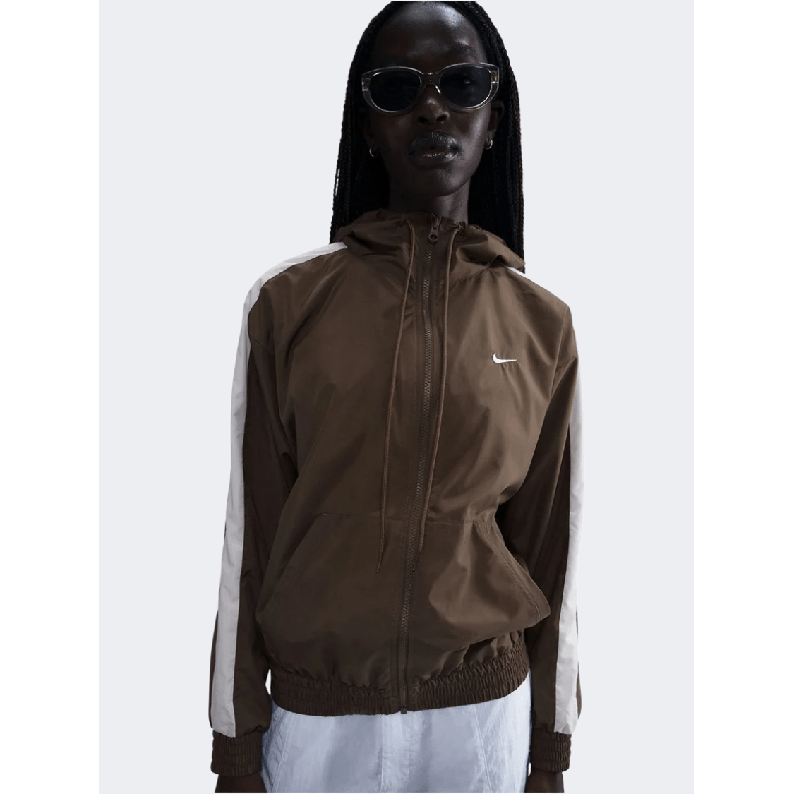 Nike Nsw Essential Women Lifestyle Jacket Ironstone/White - Medaid International