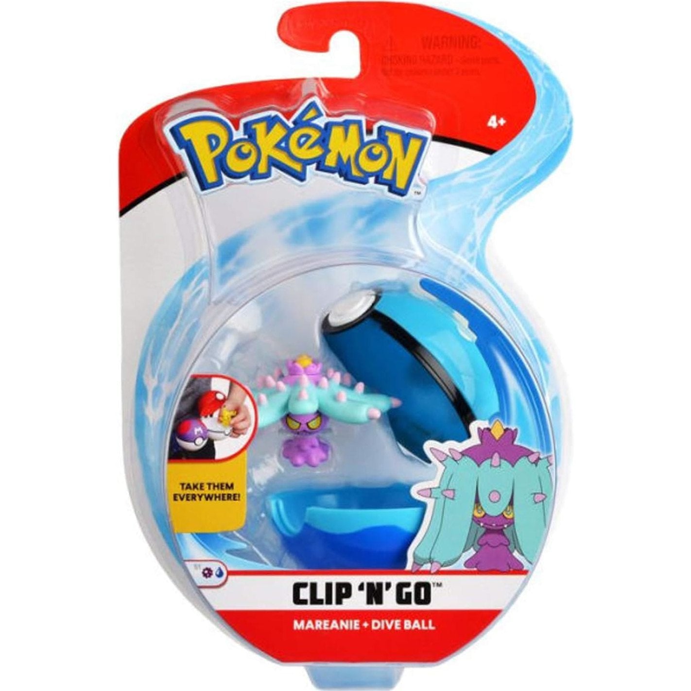 Pokemon Clip N Go (1 Random) - Medaid International