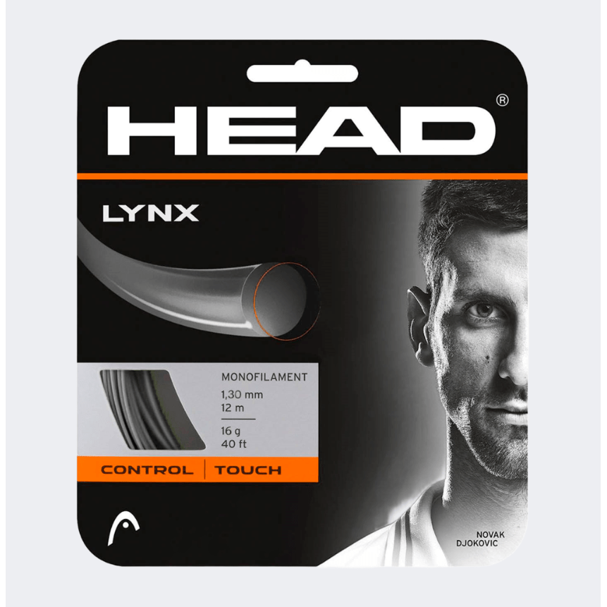Head Lynx 16 Tennis Strings Anthracite - Medaid International