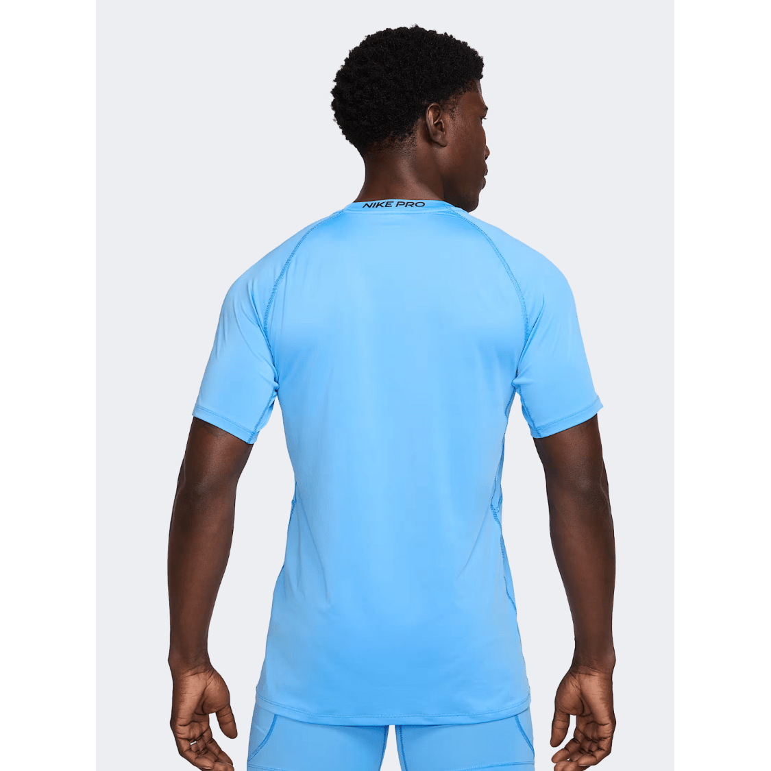 Nike Pro Men Training T-Shirt Blue - Medaid International