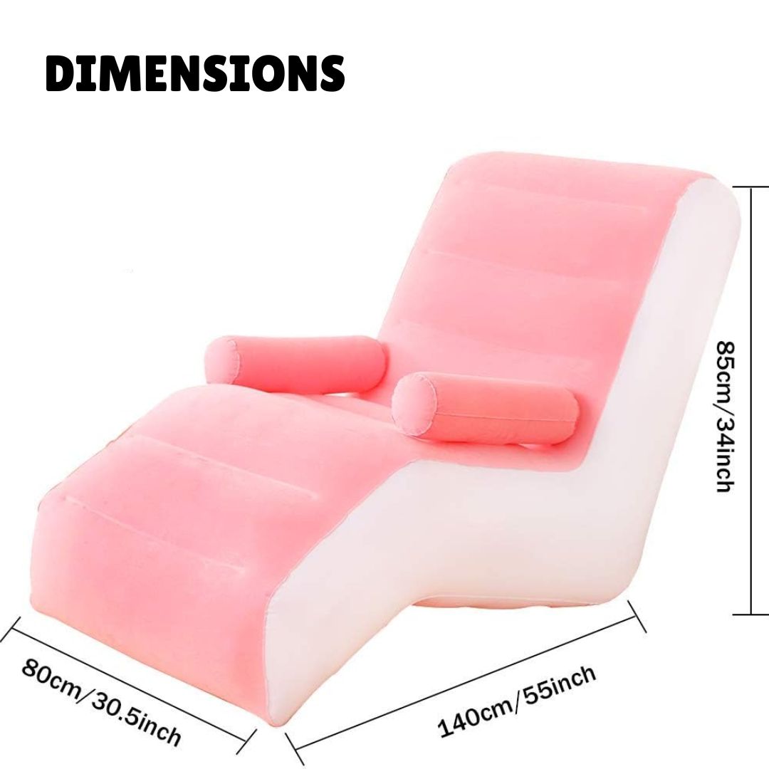 Lazy Inflatable Sofa, S-shaped Sofa - Medaid International
