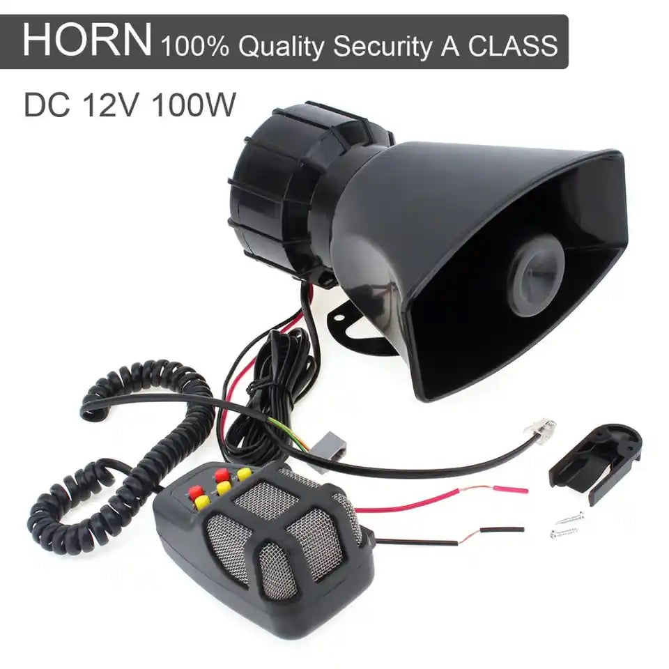 Car Siren Electronic Horn 100Watt - Medaid International