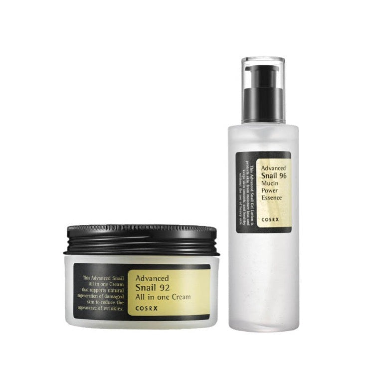 COSRX Advanced Snail 92 SET - All in one Cream 100G + Power Essence - Medaid International
