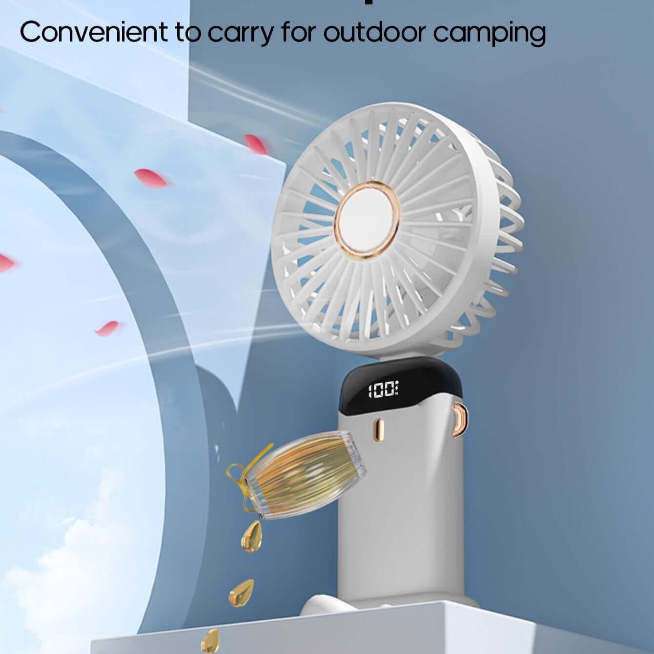 Rechargeable Handheld Mini Fan - Medaid International
