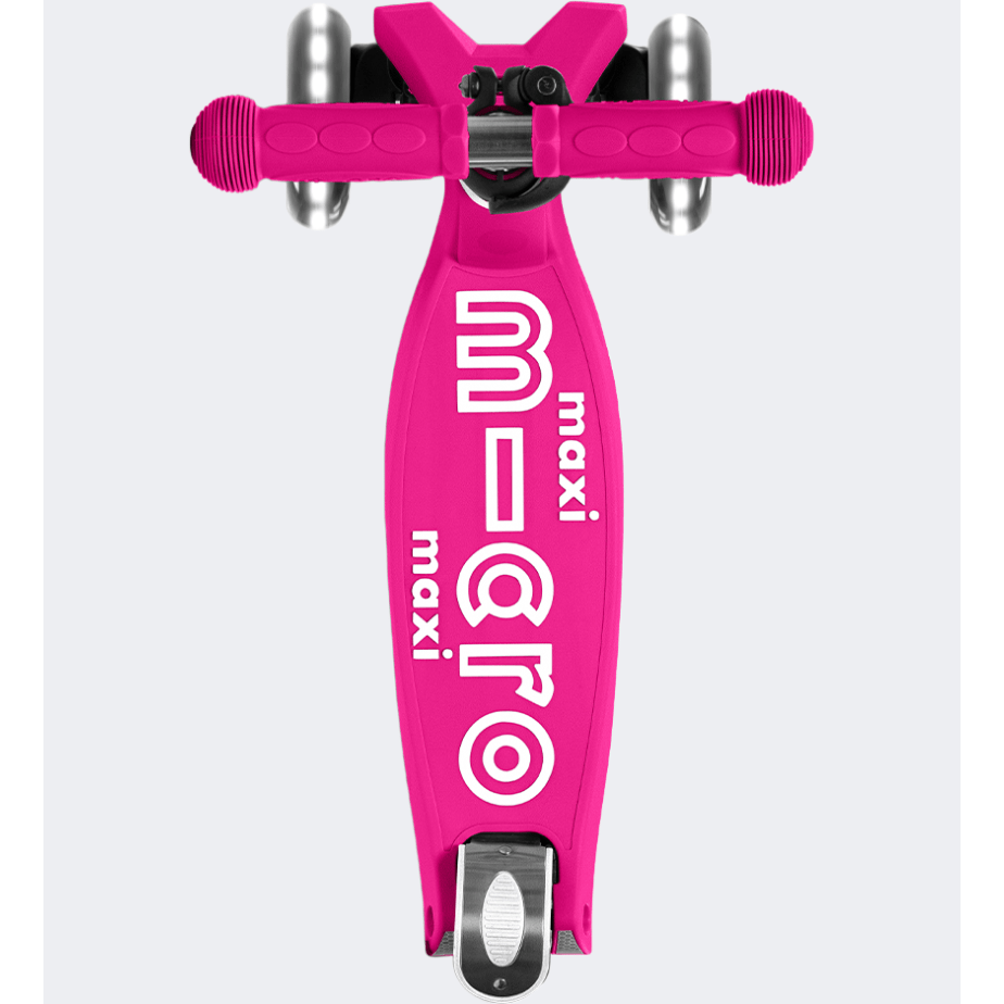 Micro Maxi Deluxe Girls Skating Scooter Shocking Pink - Medaid International