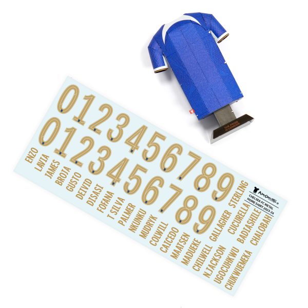 Chelsea FC - Metal Home Shirt 2023-24 - Locker Pack - Medaid International