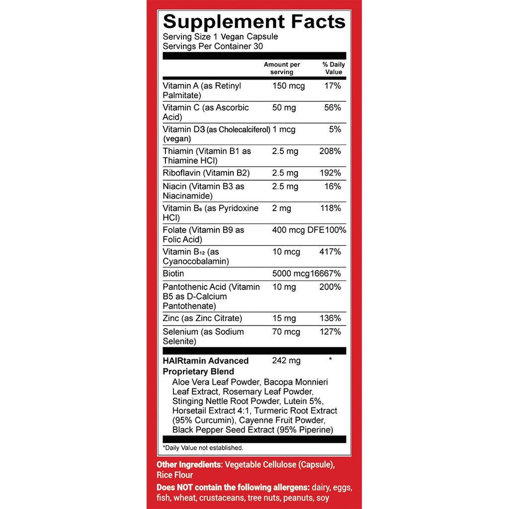 Hairtamin Advanced Formula - Medaid International