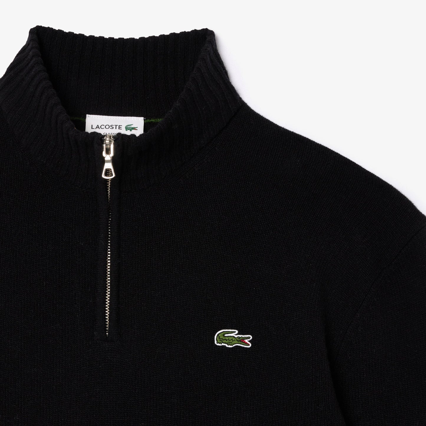 buy-high-zip-neck-monochrome-carded-wool-sweater-ah3052-031-lebanon - Medaid