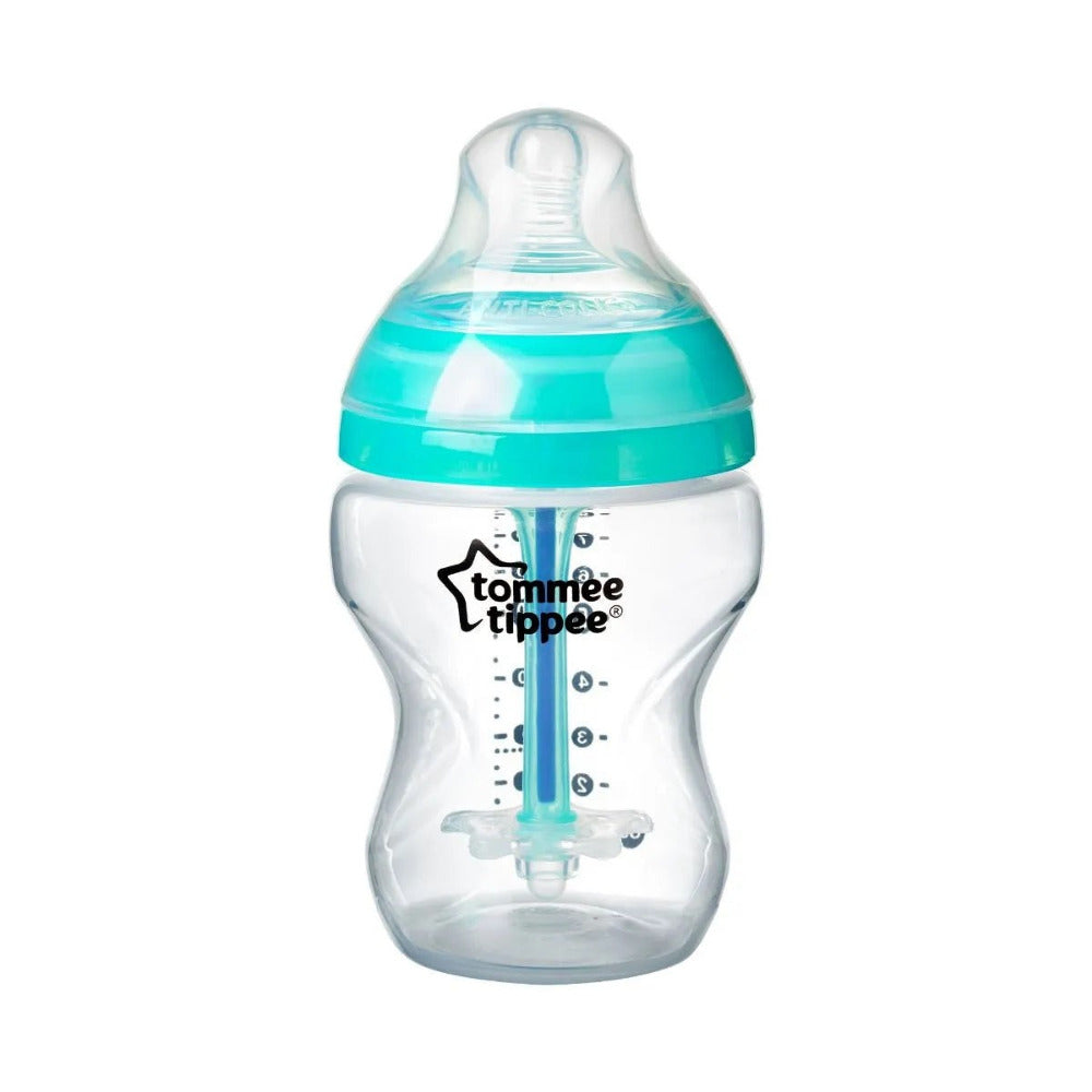 Tommee Tippee Anti-Colic Bottle - 260 ml - Aqua - 0m+ - Medaid International