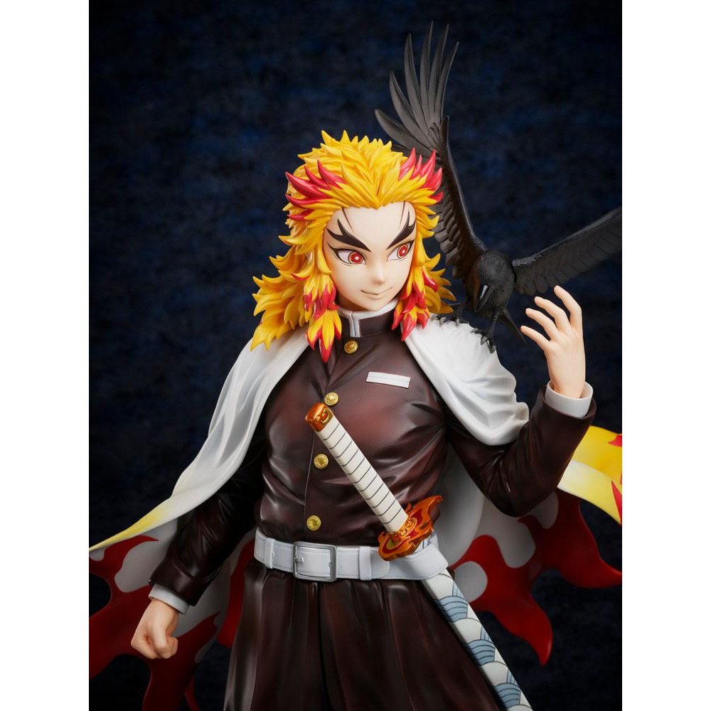 Demon Slayer: Kimetsu no Yaiba Kyojuro Rengoku 1/4 scale Figure By Aniplex - Medaid International