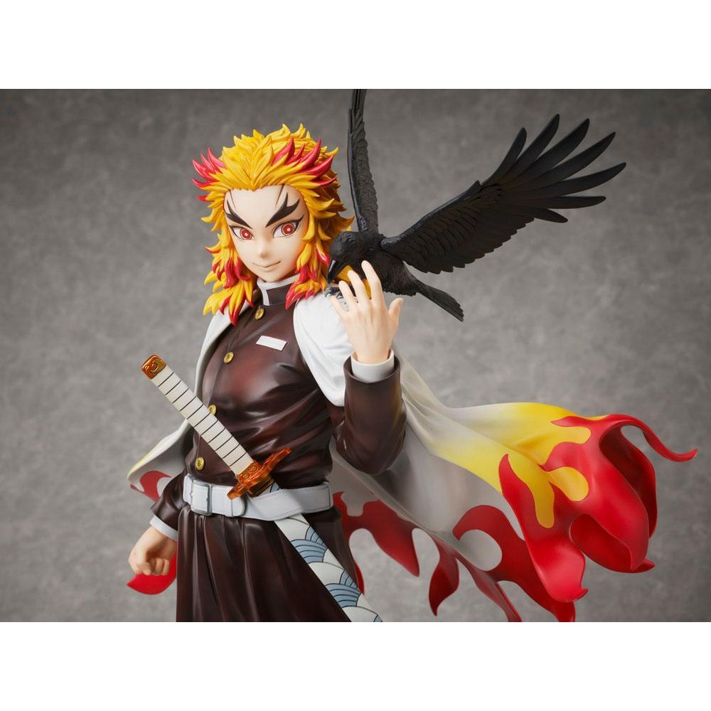 Demon Slayer: Kimetsu no Yaiba Kyojuro Rengoku 1/4 scale Figure By Aniplex - Medaid International