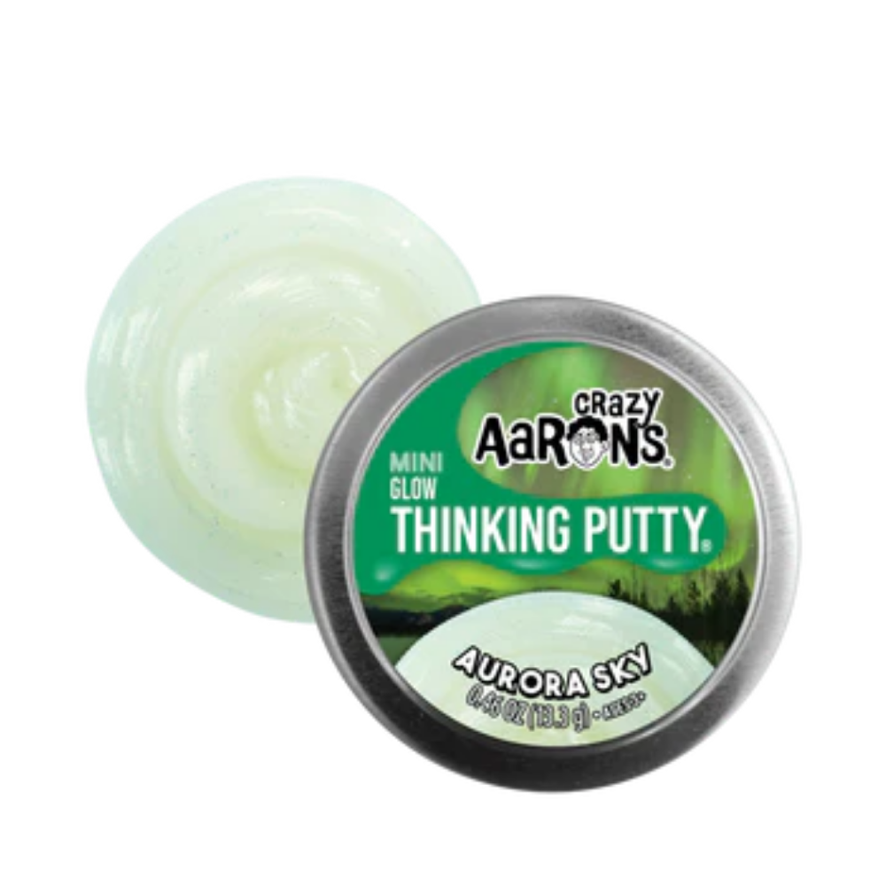 Crazy Aaron's Mini Glow Aurora Sky Thinking Putty - Medaid International