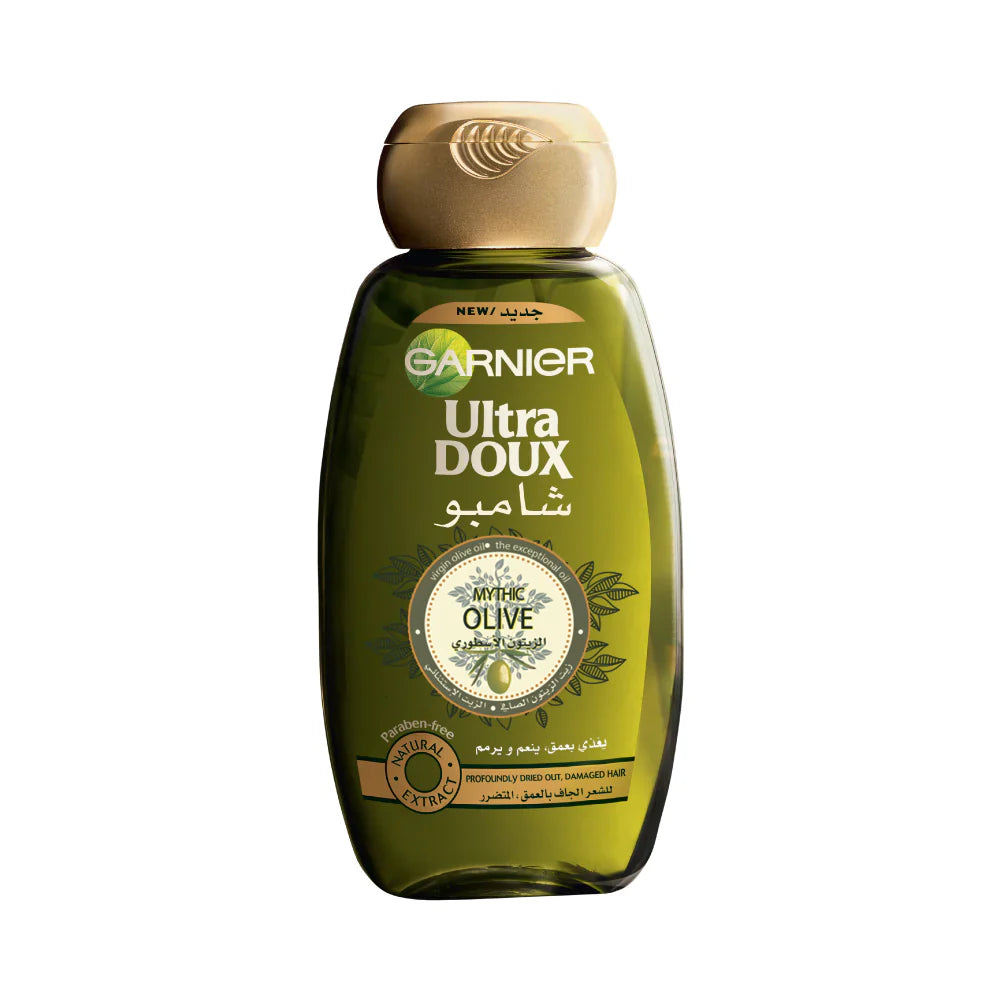 Garnier Ultra Doux Mythic Olive Shampoo for profoundly, dried out and damaged hair 400 ML - Medaid