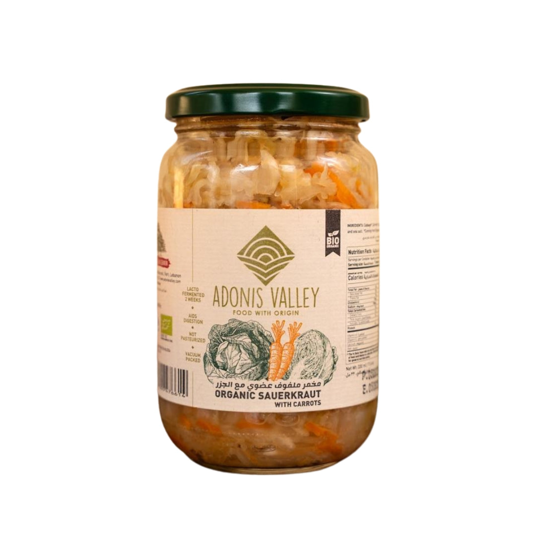 Organic White Sauerkraut With Carrots