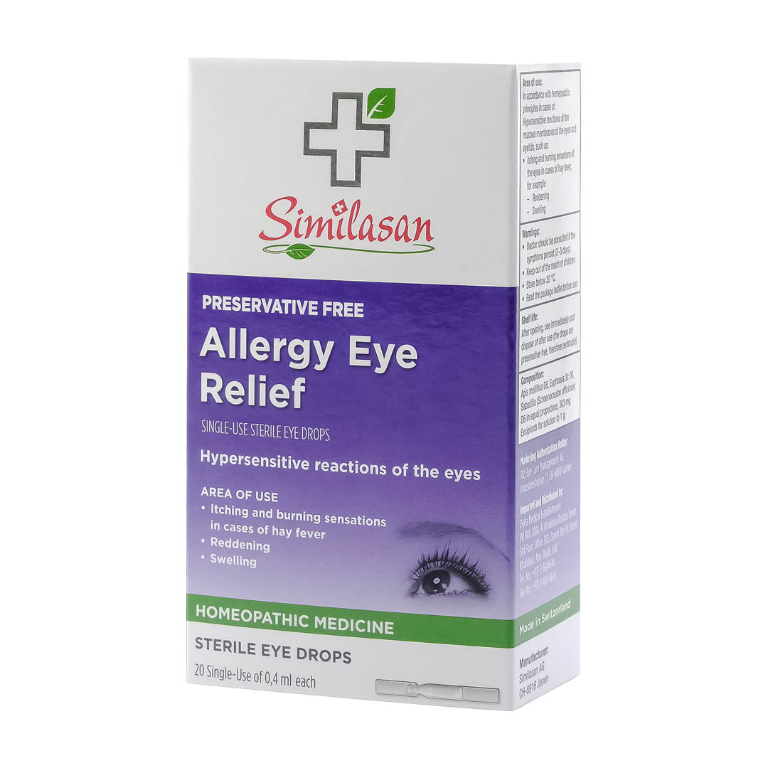 Similasan Allergy Eye Relief Single Dose 20 Units - Medaid International