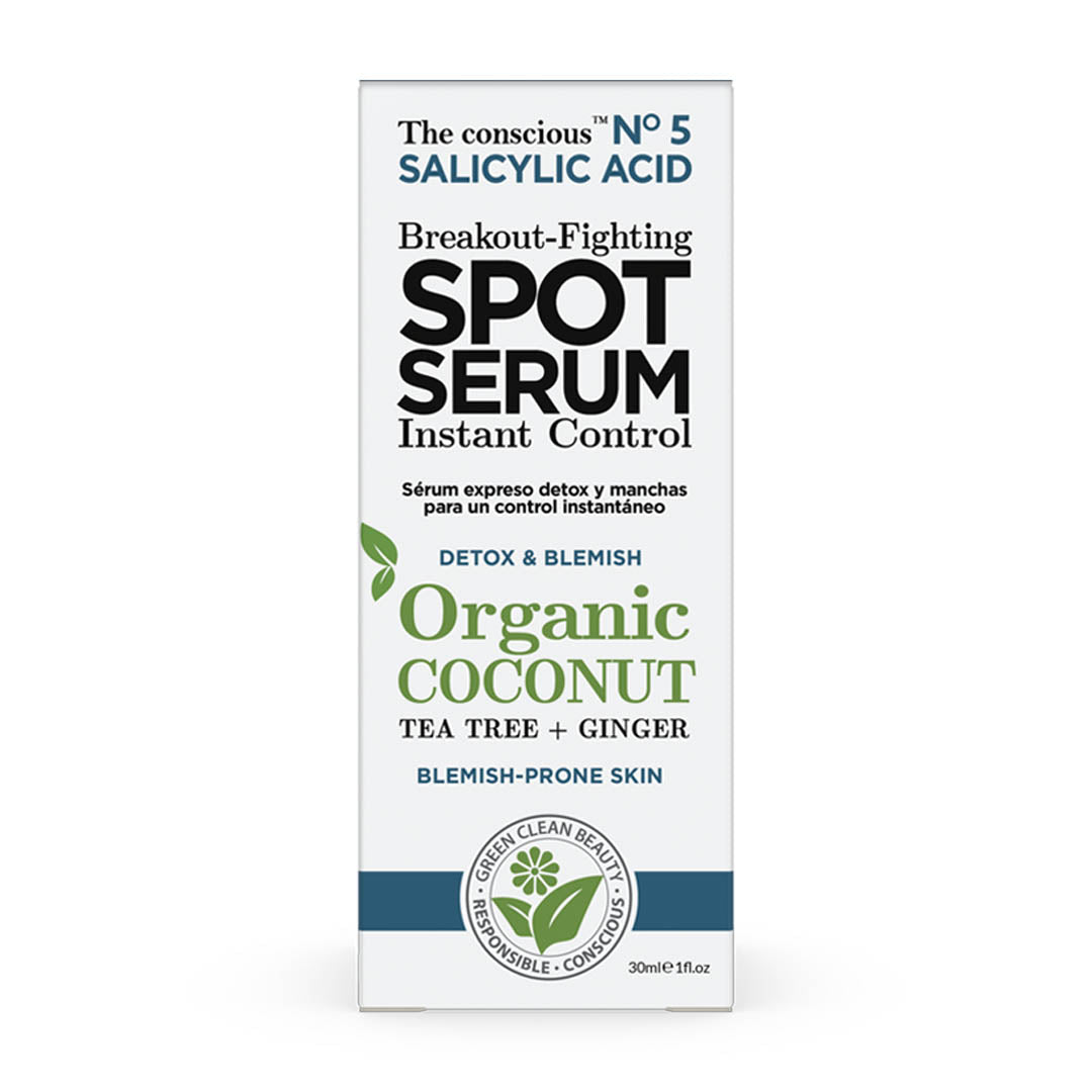 The Conscious Sal-Acid Spot Serum Coconut 30Ml - Medaid International