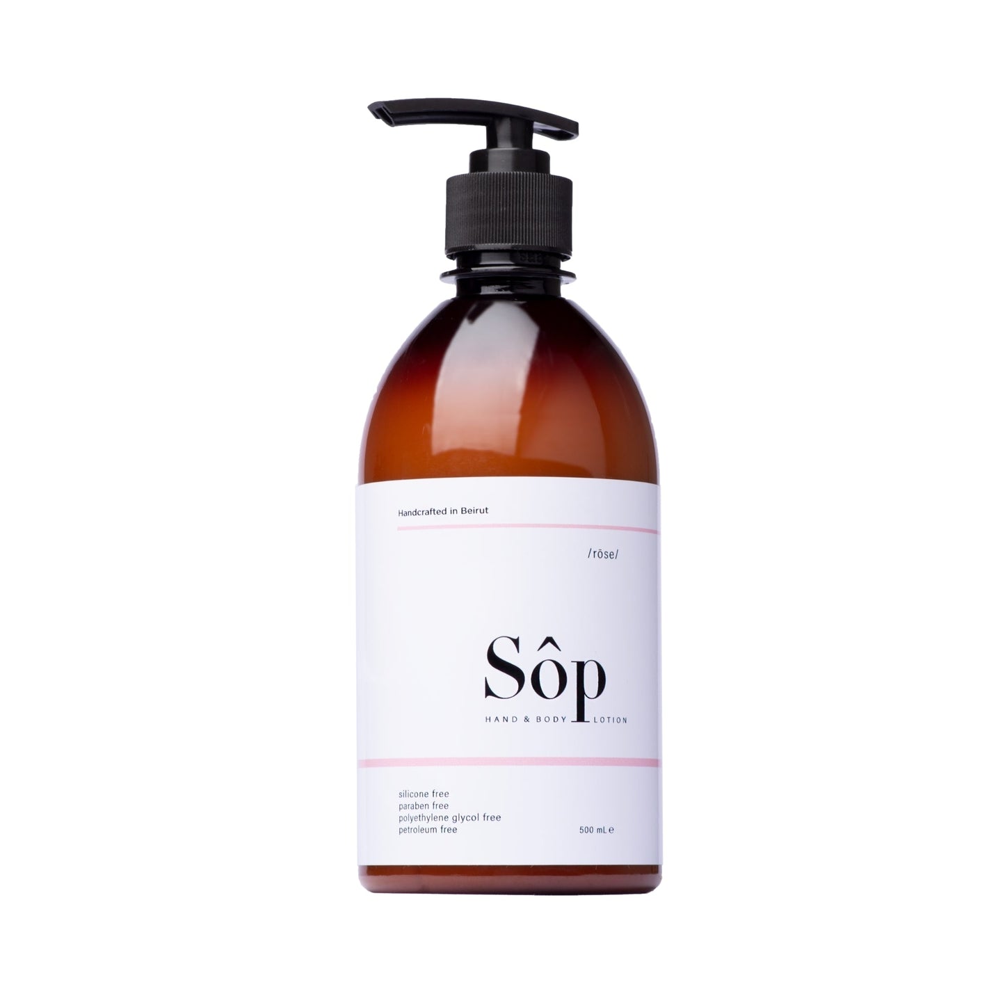 Sôp Natural Hand & Body Lotion Rose - Medaid International