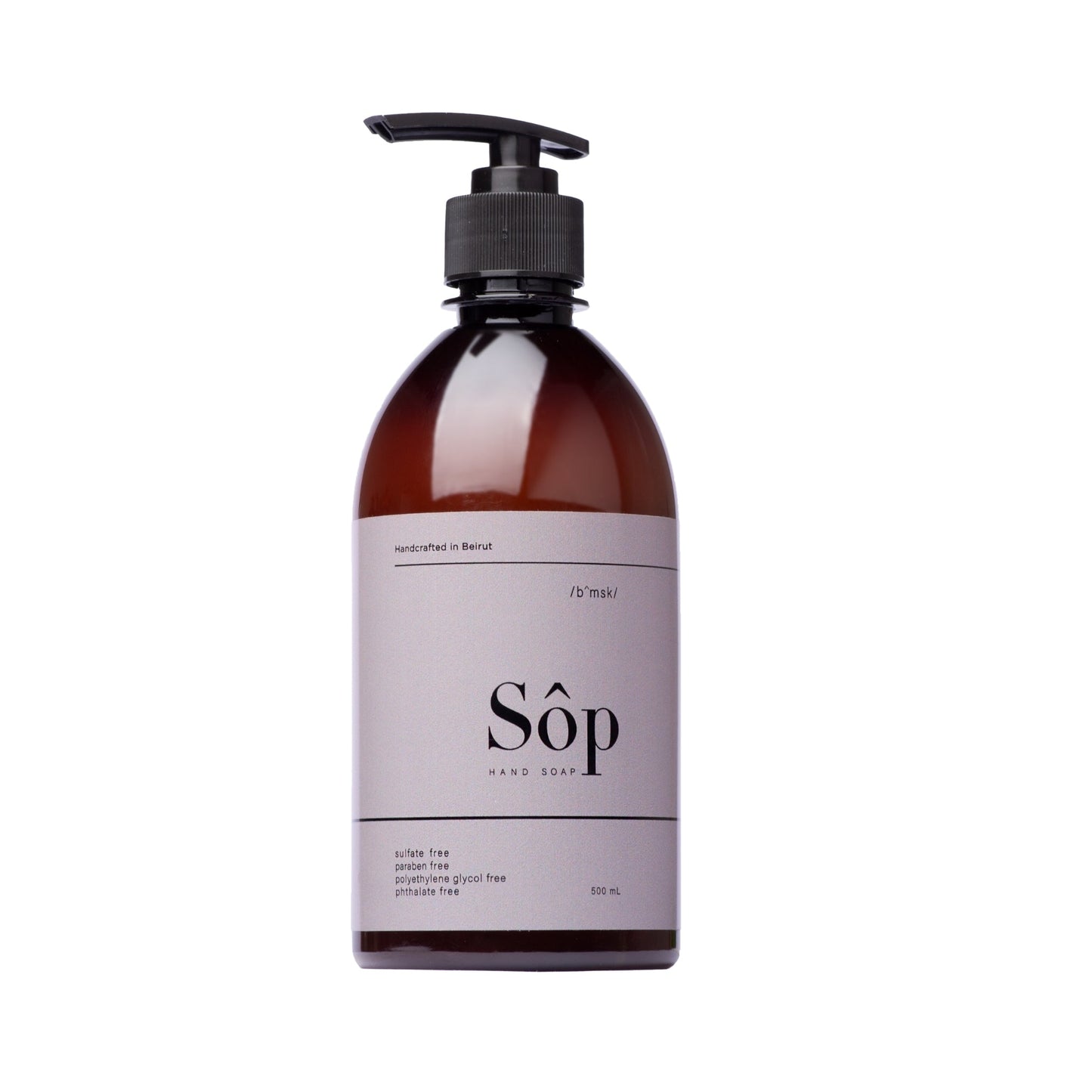 Sôp Natural Liquid Soap Black Musk - Medaid International