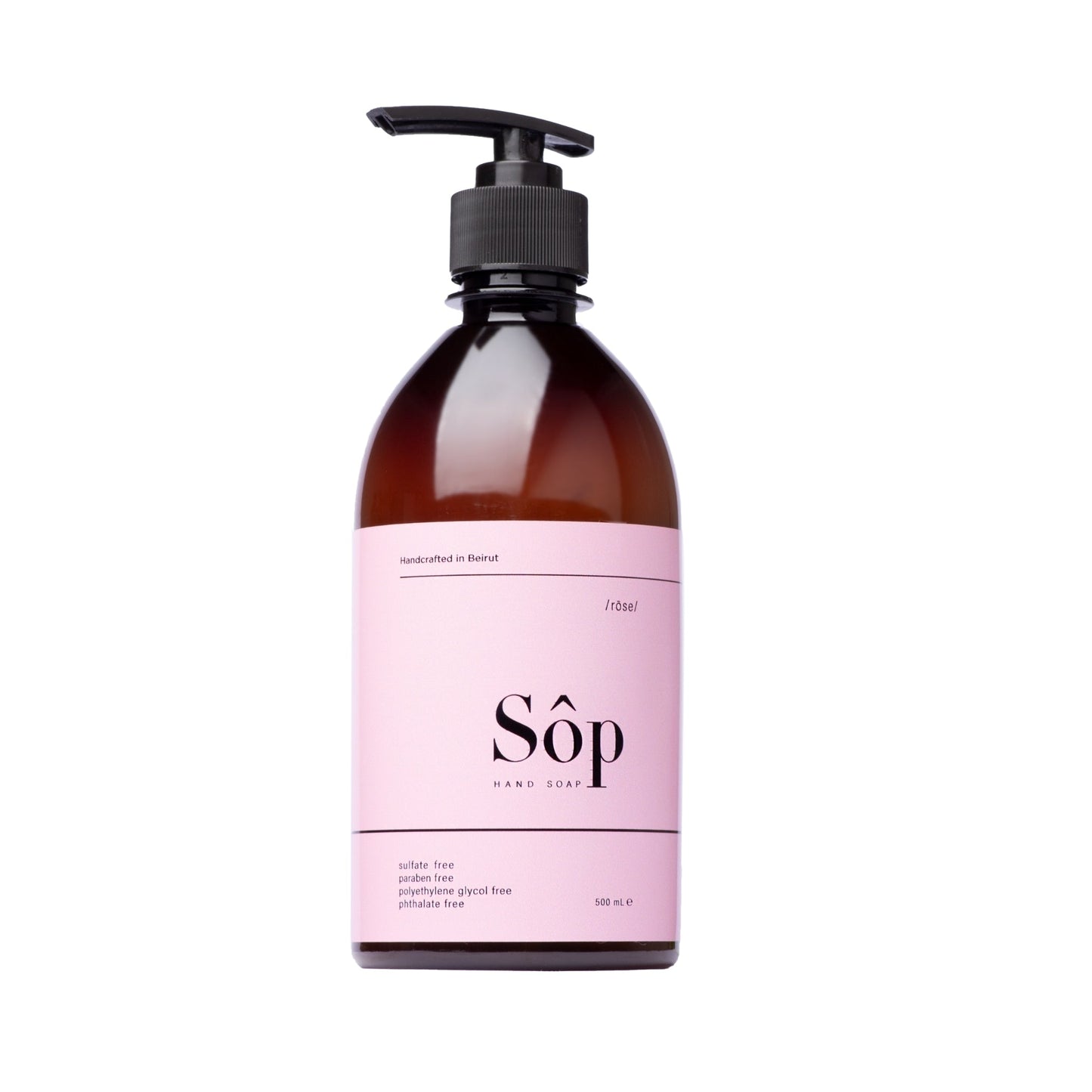 Sôp Natural Liquid Soap Rose - Medaid International