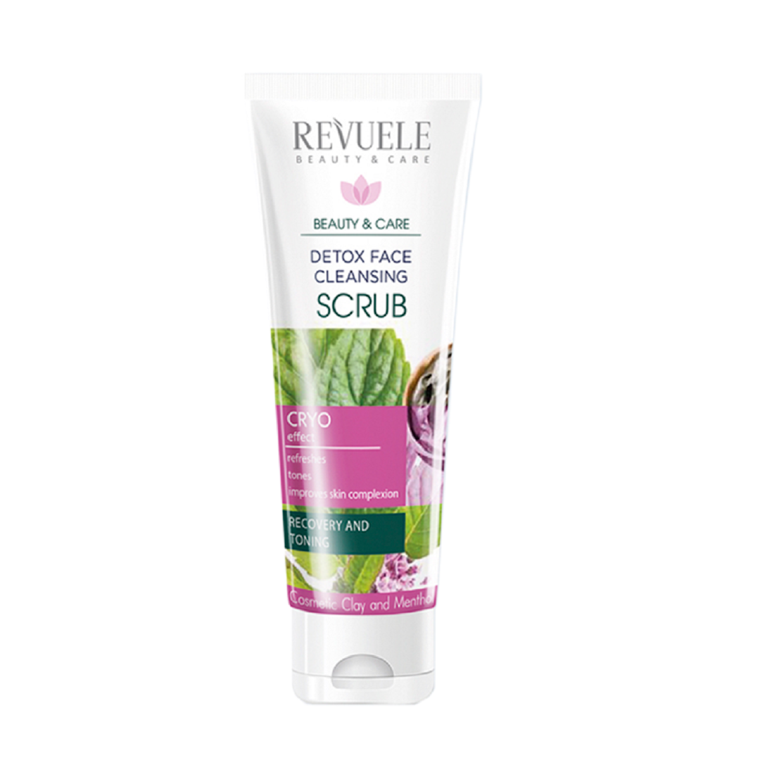 Revuele Face Scrub with Menthol And Clay 80ml - Medaid International