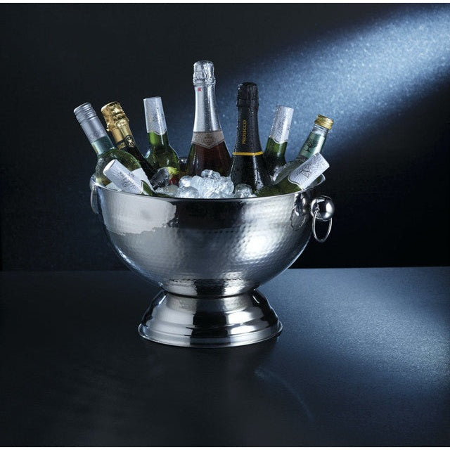 BarCraft Hammered Stainless Steel Champagne Bowl - Medaid International