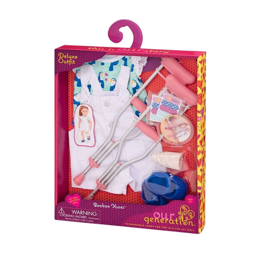 Our Generation Outfit Deluxe Set Crutches - Medaid International