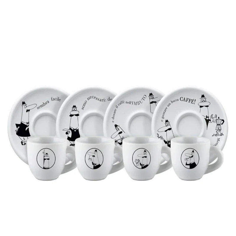 Set of 4 Moka Carousel Cups - Medaid International