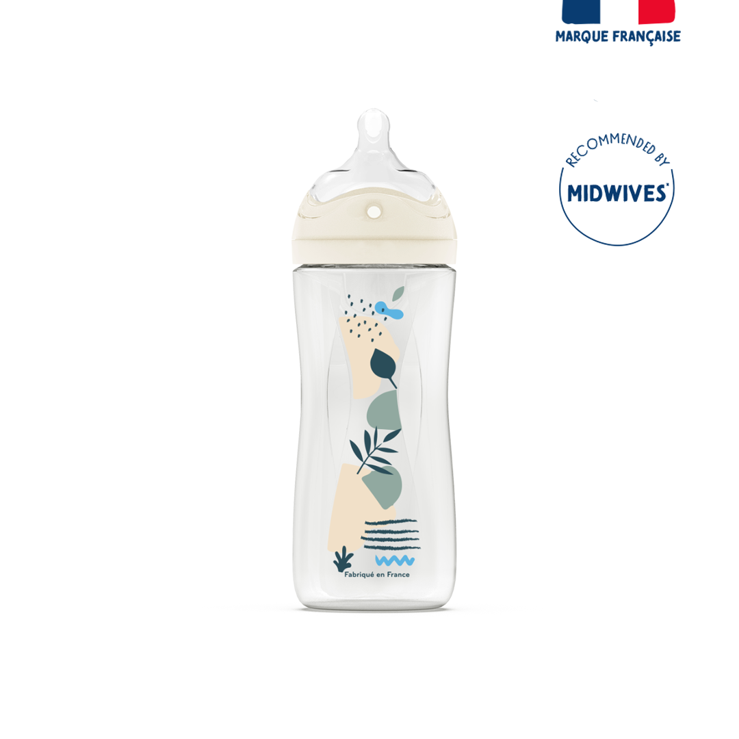 Dodie Bottles Anti-Colic Teat & Ring 330ml 0+ Month Biomimicry Teat Slow Flow 3 - Medaid International
