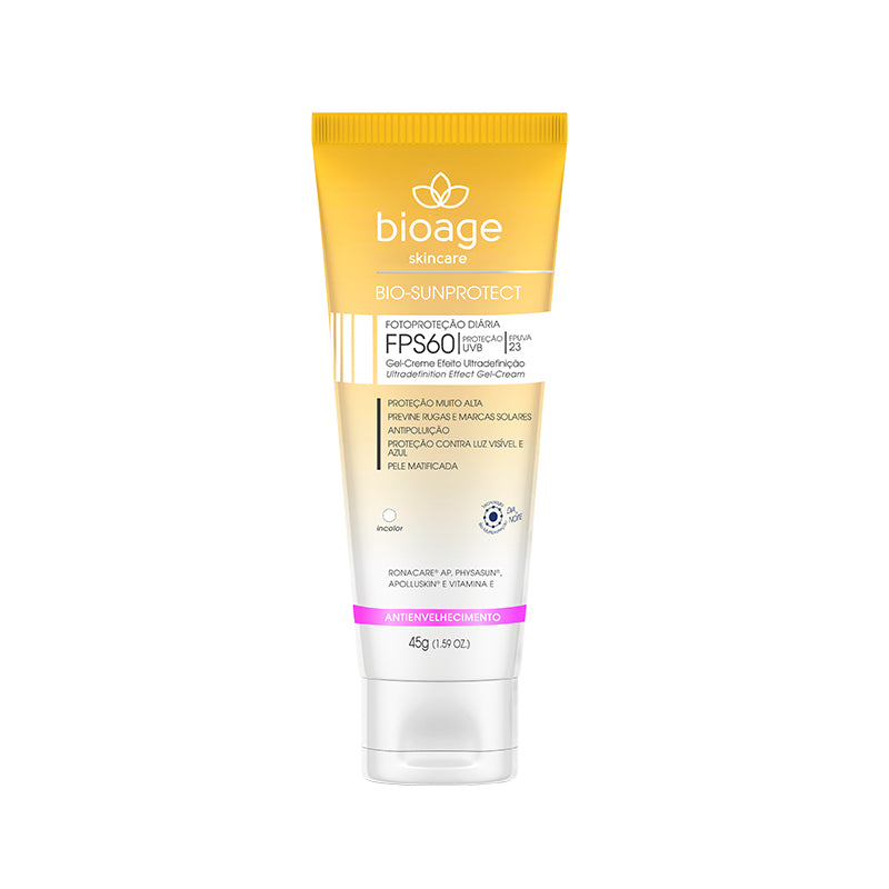Bioage Sunscreen Bio-sunprotect Spf60 Anti-aging Incolor 45g - Medaid International