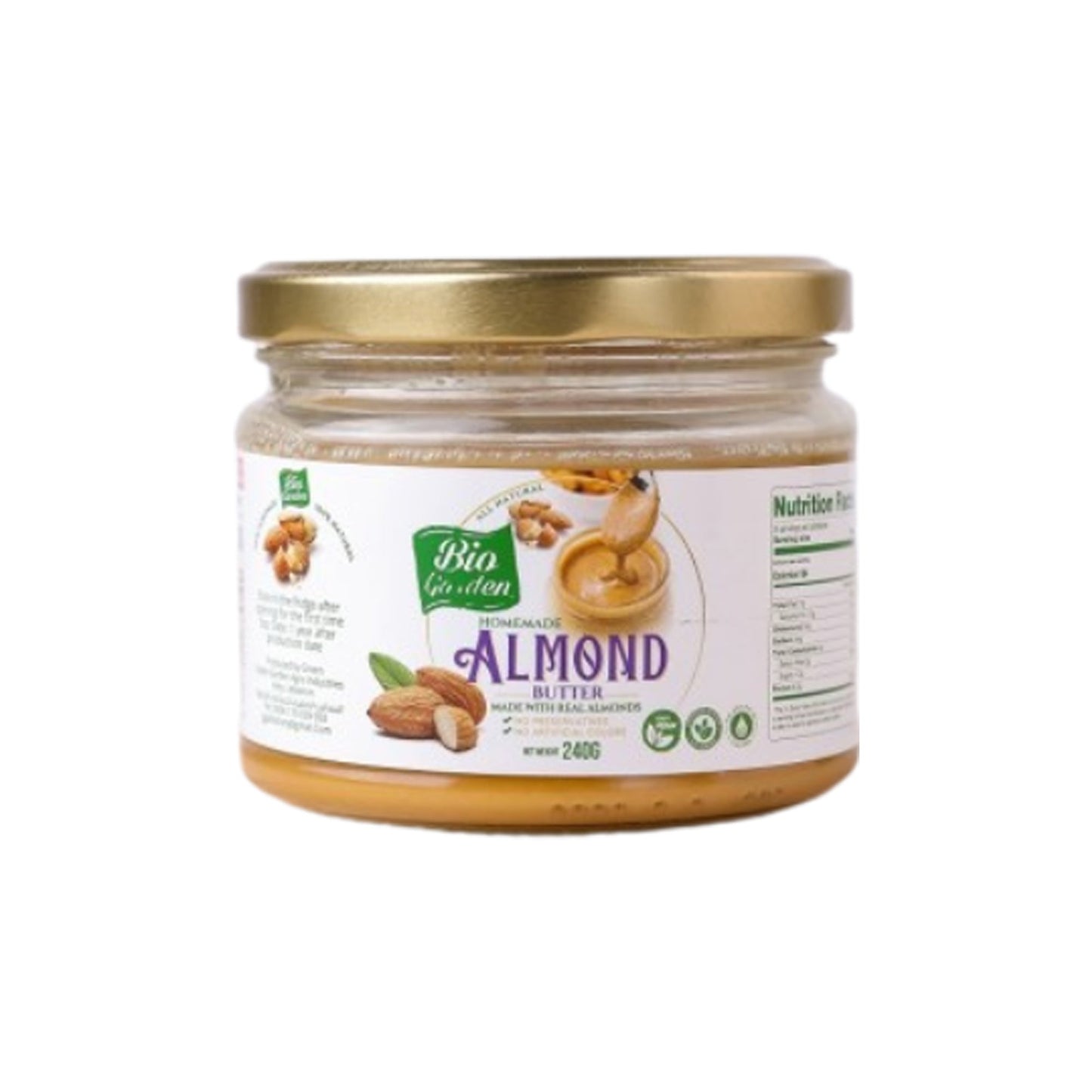 BIO GARDEN BUTTER - ALMOND - Medaid International