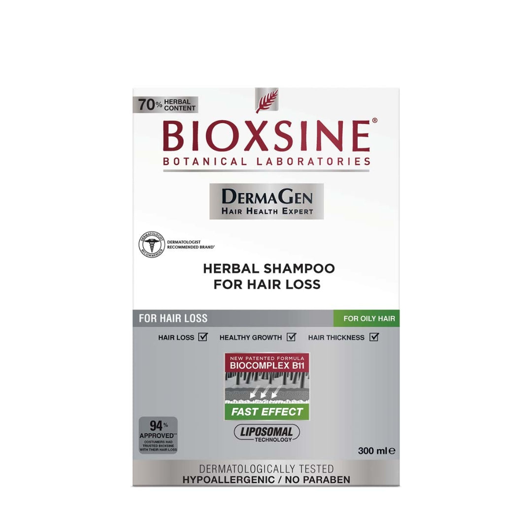 Bioxsine DG Shampoo For Oily Hair Loss 300ML - Medaid International