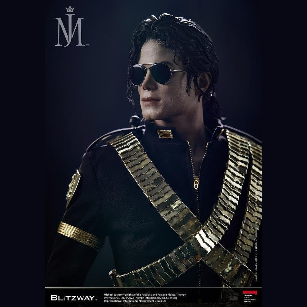 Michael Jackson Black Label 1/4 Scale Statue By Blitzway - Medaid International