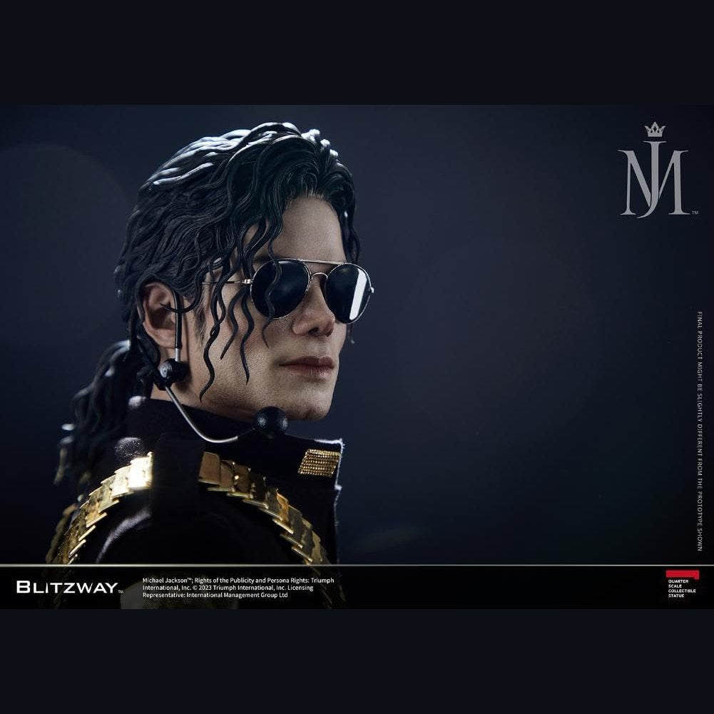 Michael Jackson Black Label 1/4 Scale Statue By Blitzway - Medaid International