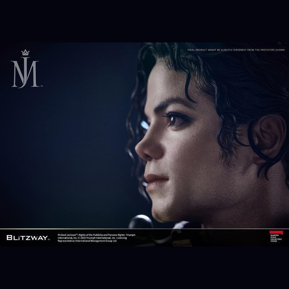 Michael Jackson Black Label 1/4 Scale Statue By Blitzway - Medaid International