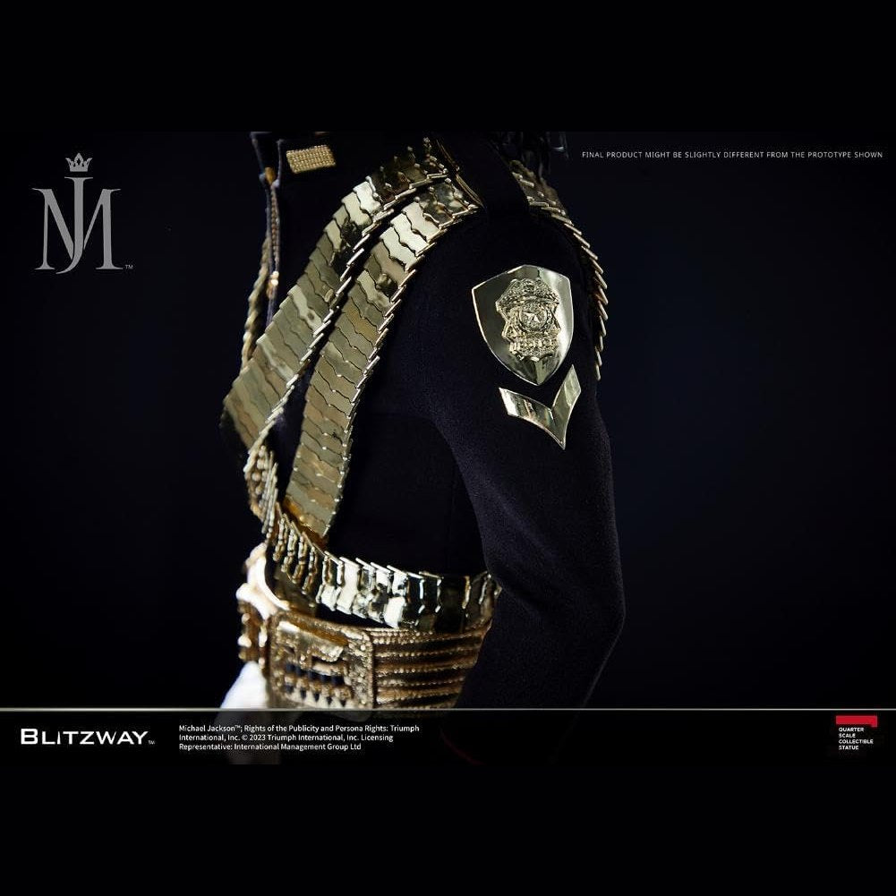 Michael Jackson Black Label 1/4 Scale Statue By Blitzway - Medaid International