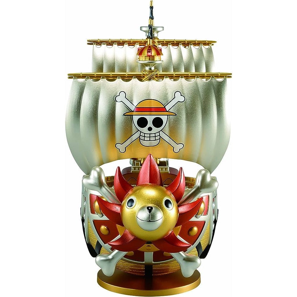 One Piece Thousand Sunny Mega World Collectable Figure Special Gold Color by Banpresto - Medaid International