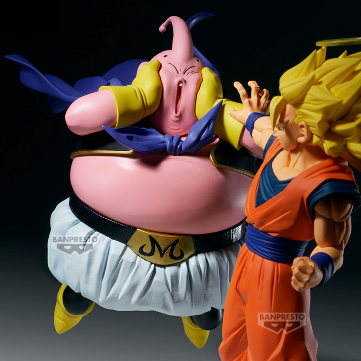 DRAGON BALL Z MATCH MAKERS MAJIN BUU (VS SUPER SAIYAN 3 SON GOKU) Figure By Banpresto - Medaid International