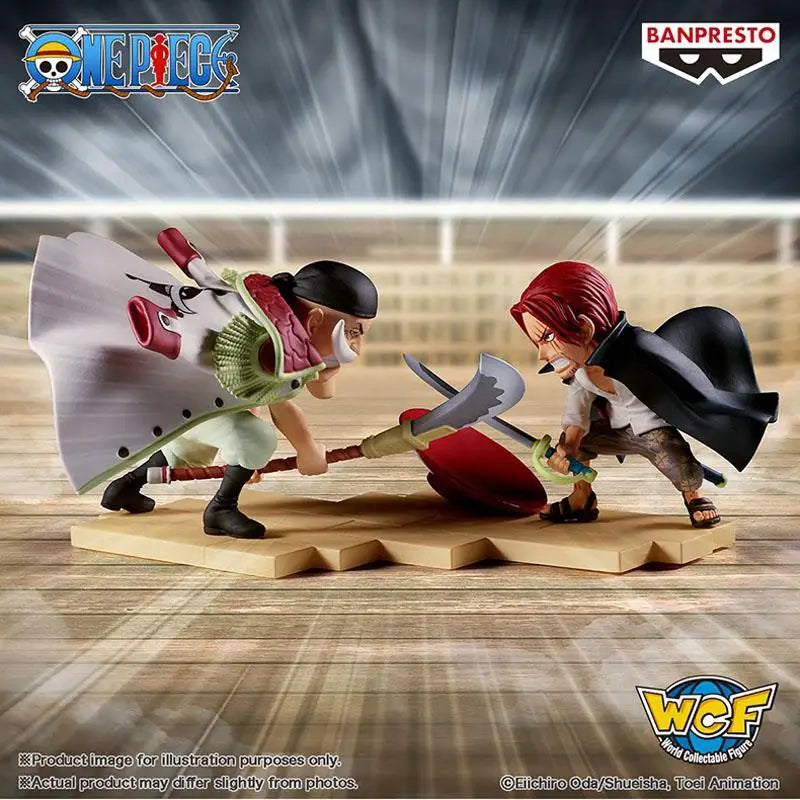 ONE PIECE WORLD COLLECTABLE FIGURE LOG STORIES - EDWARD.NEWGATE VS SHANKS- Figure By Banpresto - Medaid International