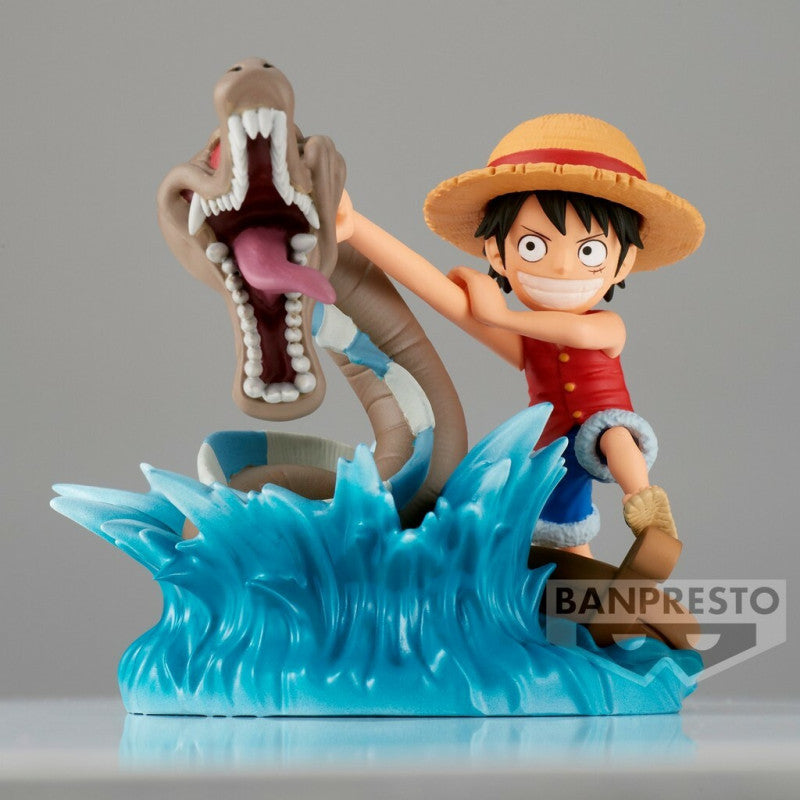 ONE PIECE LOG STORIES-MONKEY.D.LUFFY VS Local Sea Monster Figures by Banpresto - Medaid International