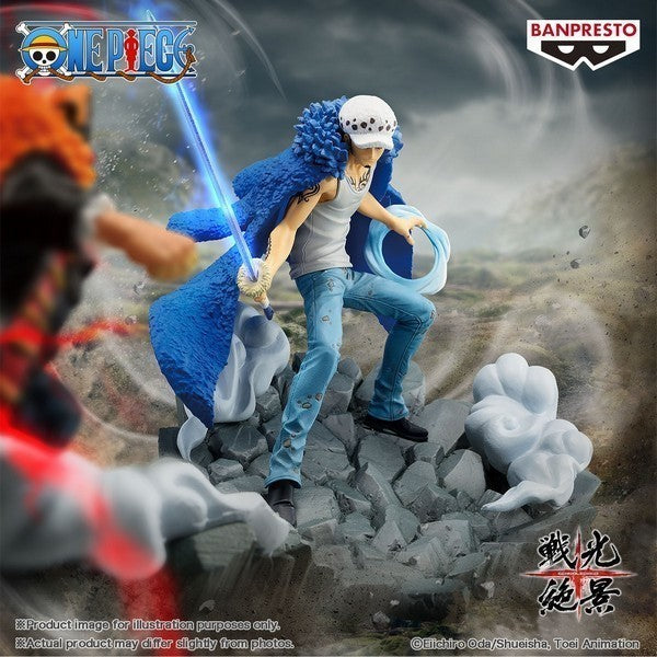 ONE PIECE TRAFALGAR LAW SENKOZEKKEI Figure By Banpresto - Medaid International