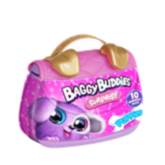 GLAM BUDDIES SURPRISE PUPPY PURSE 6 ASST IN 6PCS - Medaid International