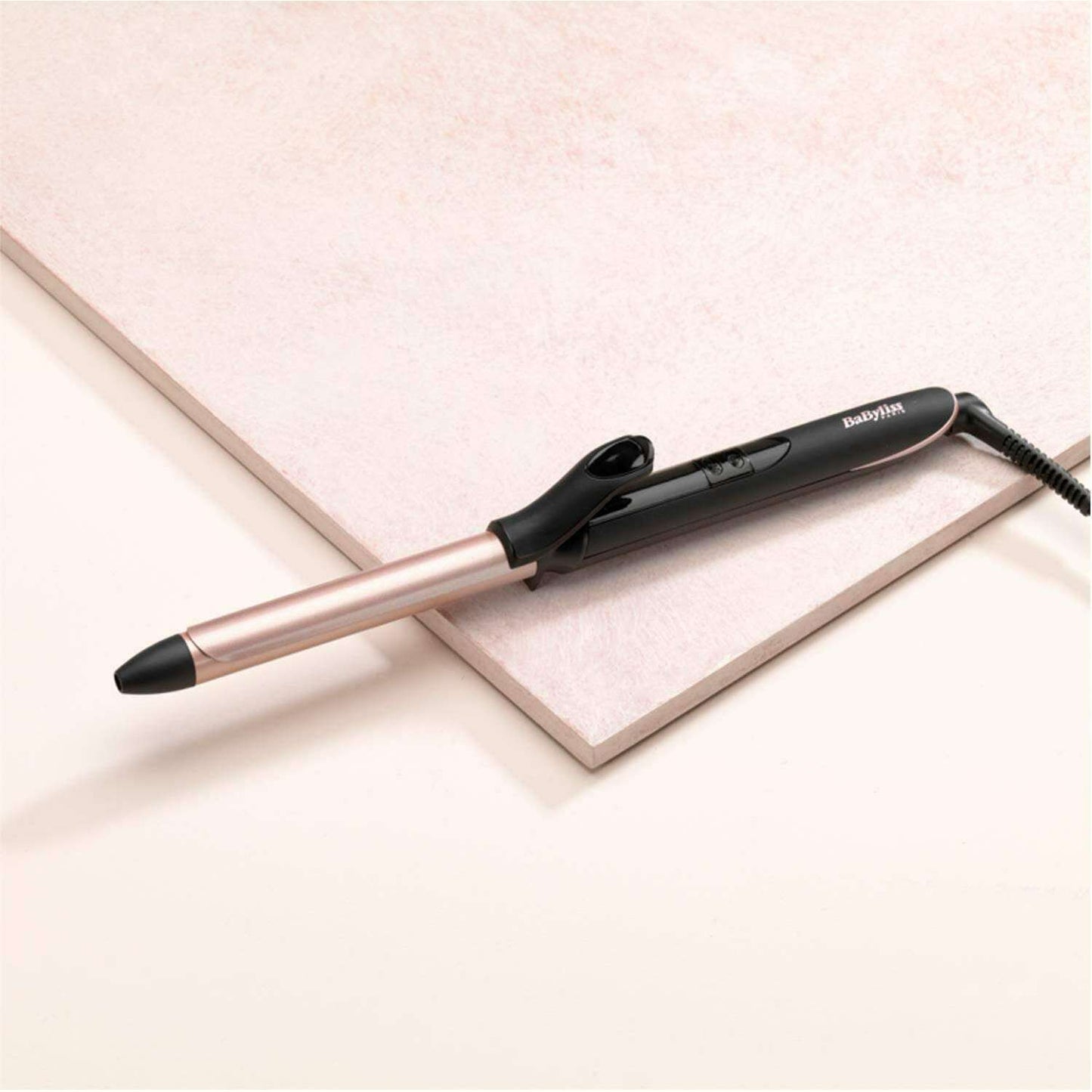 Rose Quartz 19mm Barrel Hair Curling Iron - Medaid International