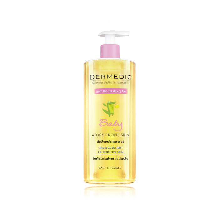 Dermedic Linum Baby Bath And Shower Oil From The First Day Of Life - 500 ml - Medaid International