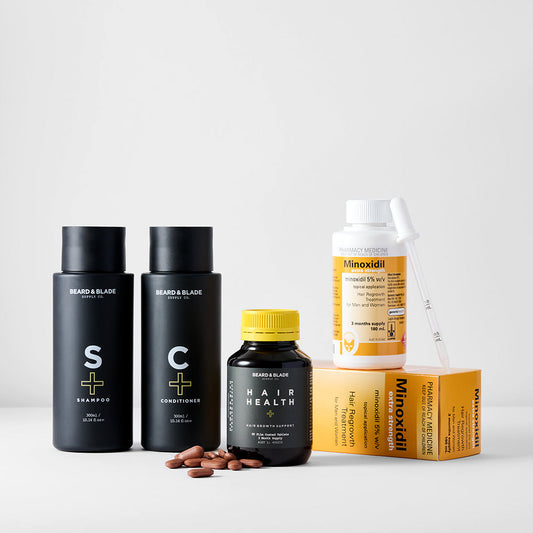 Beard & Blade Hair Loss+ Recovery Kit - Medaid International