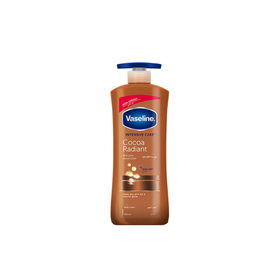 Vaseline Intensive Care Cocoa Radiant Lotion - 400ml - Medaid International