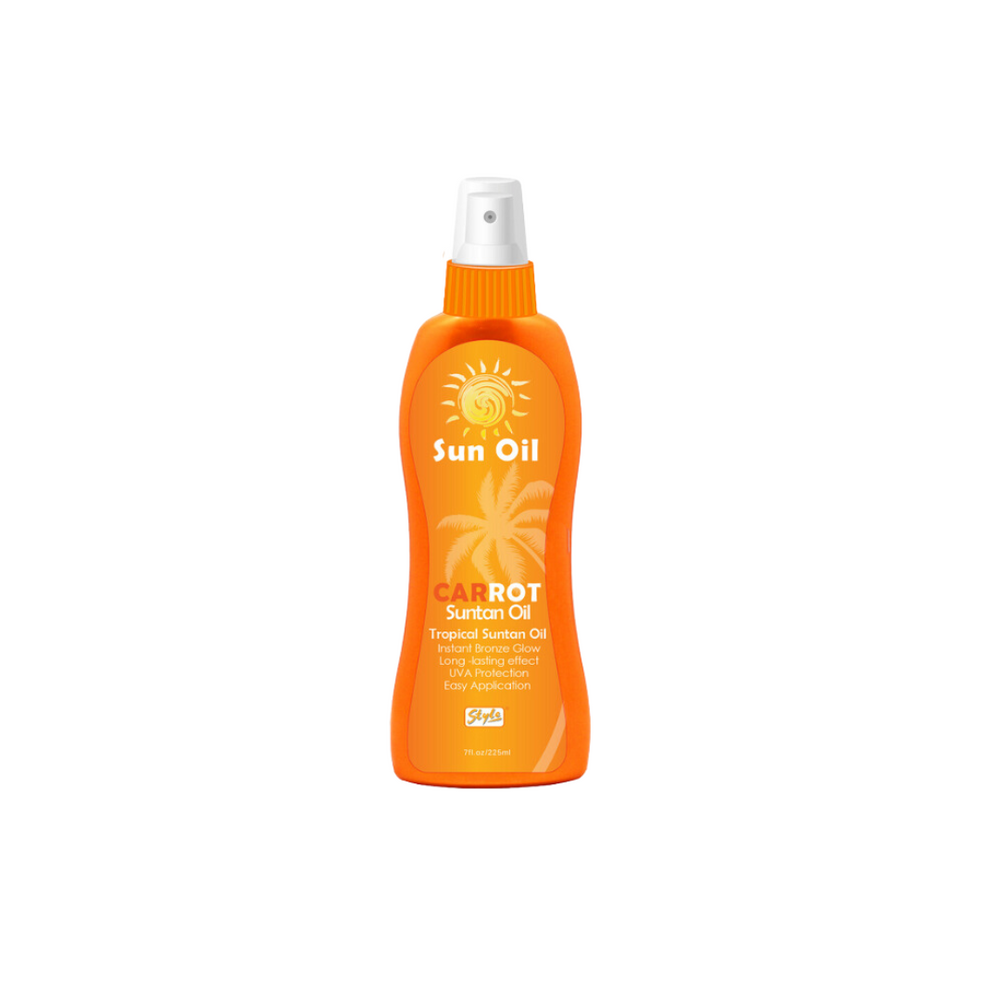 Style Tanning Oil With Carrot 225ml - Medaid International